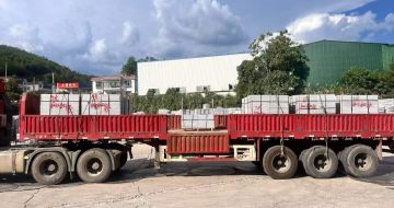 榆林 芝麻灰花岗岩地铺石出货日常