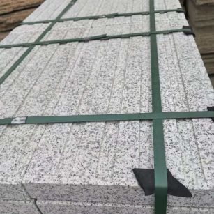 榆林 白麻花岗岩直行盲道石，盲条，地铺石