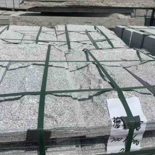 榆林 芝麻白蘑菇石成品