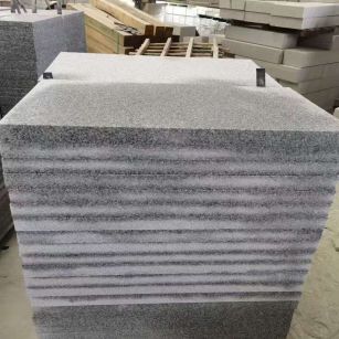 榆林 芝麻白5公分火烧地铺成品，900*400，规格可定制