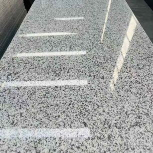 榆林 白麻花岗岩光面毛板