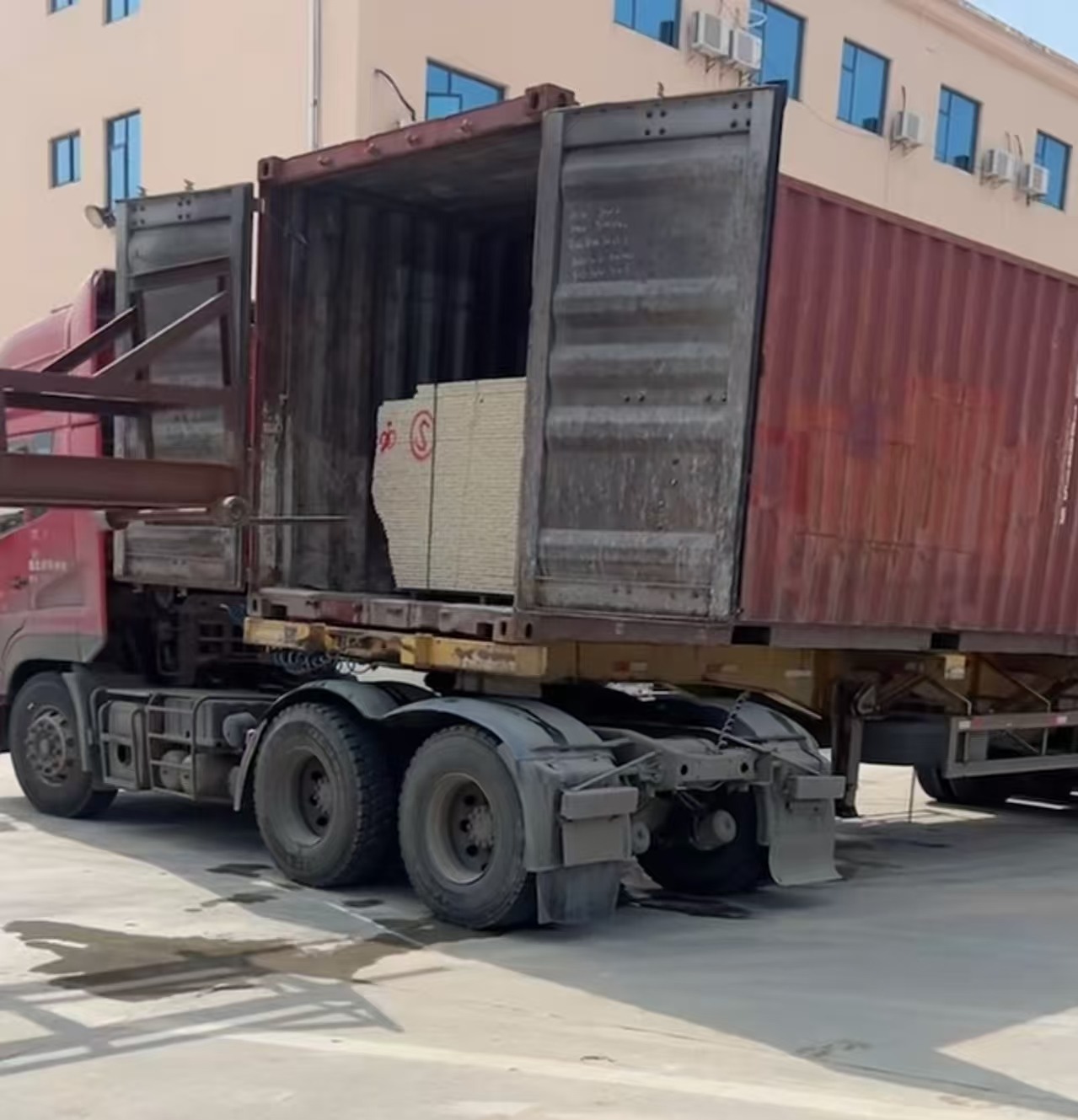 榆林 黄金麻荔枝面毛板