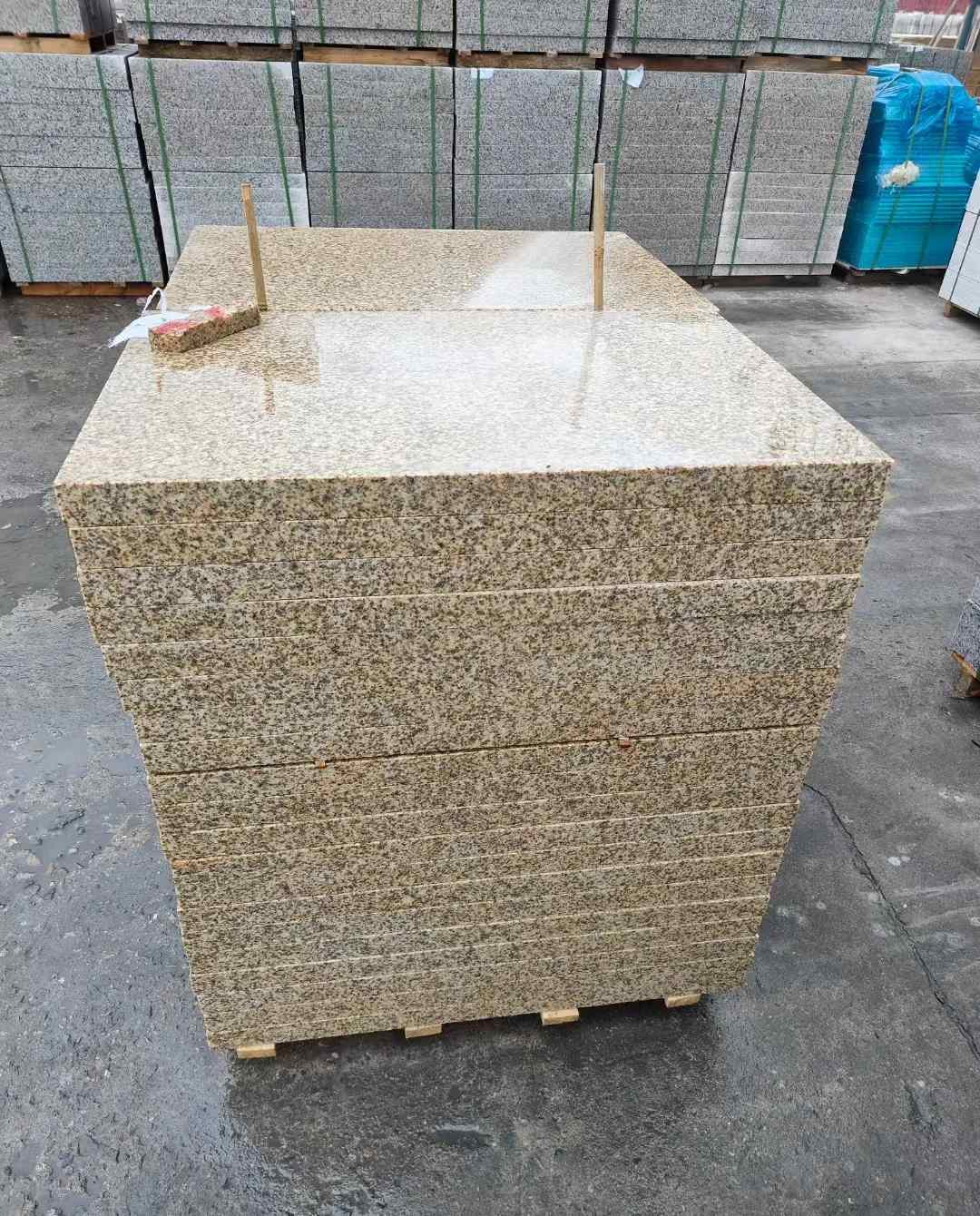 榆林 湖北黄金麻花岗岩石材荔枝面外墙石材