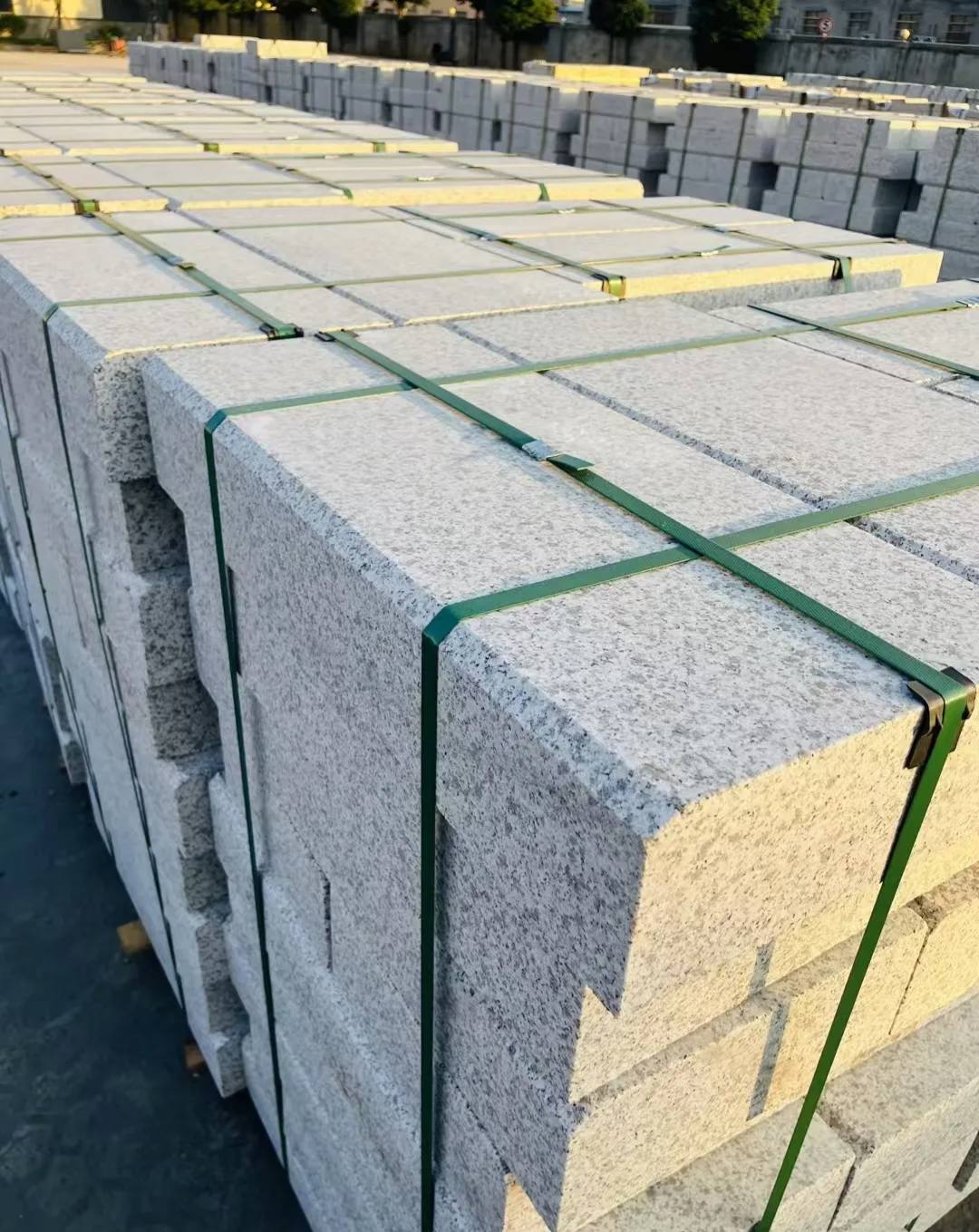 榆林 白麻花岗岩路沿石，马路牙子，路缘石，平石，立缘石等