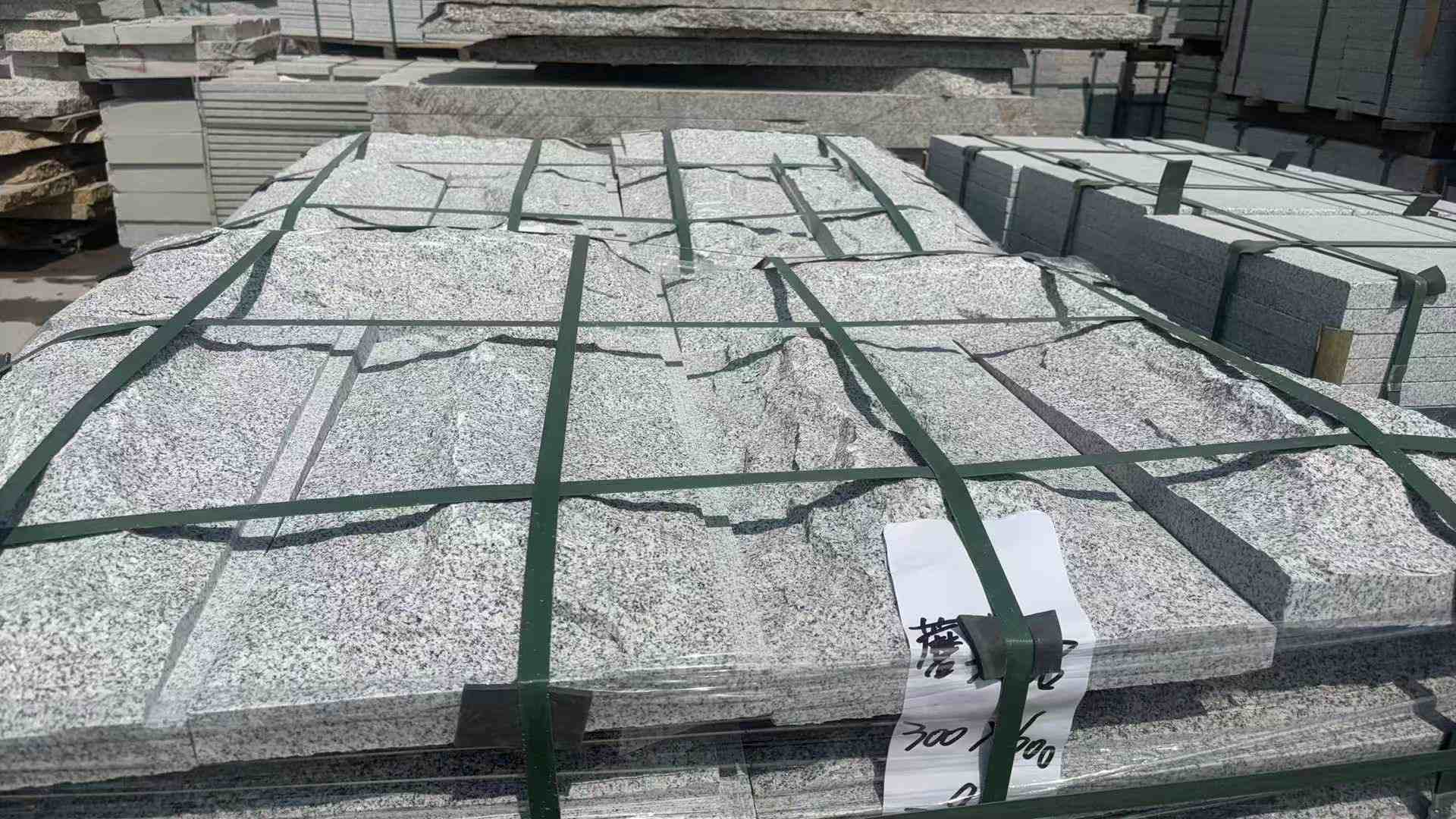 榆林 芝麻白蘑菇石成品