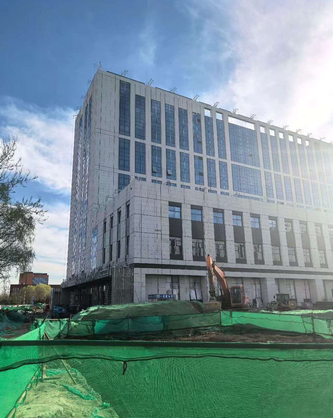 榆林 白麻花岗岩石材外墙干挂